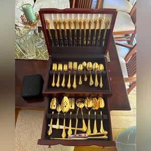 Golden Flatware